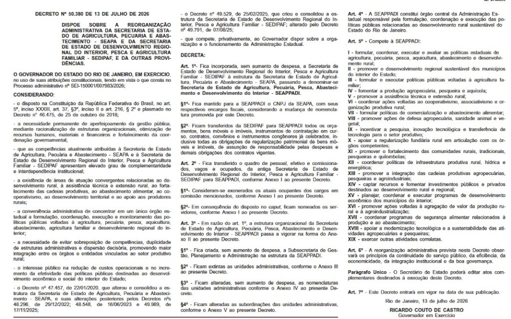 Ricardo Couto unifica pastas de Agricultura e Desenvolvimento Regional e oficializa saída dos secretários 65 WhatsApp Image 2026 07 14 at 08.30.28 1