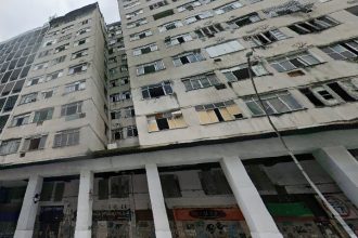Prédio da Caixa no Centro de Niterói