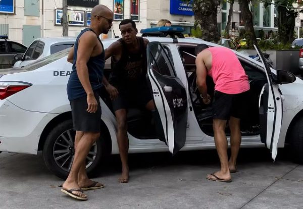 Ambulante preso