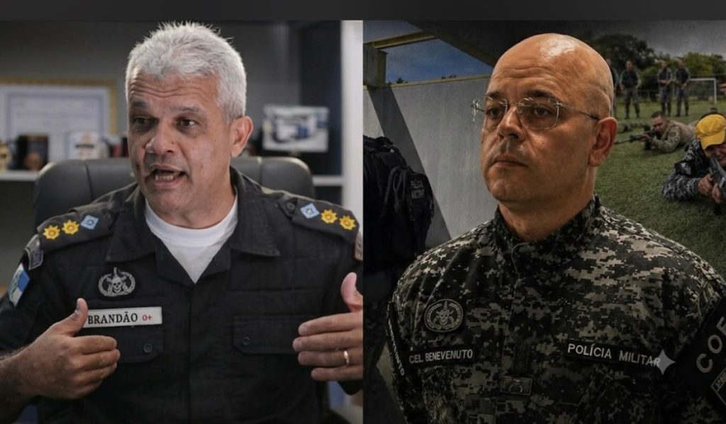 Polícia Militar informa: sai o coronel Brandão, e entra o coronel Benevenuto na subsecretaria de Gestão Operacional