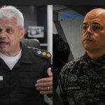 O coronel Brandão (à esquerda), será substituído pelo coronel Benevenuto na subsecretaria de Gestão Operacional da Polícia Militar