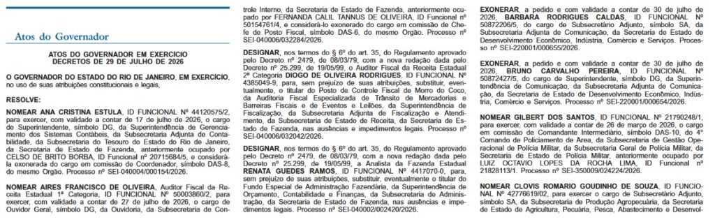 Couto movimenta o Diário Oficial e nomeia Fabio Amado, defensor do caso Marielle, como subsecretário de Direitos Humanos 63 WhatsApp Image 2026 07 30 at 08.14.33