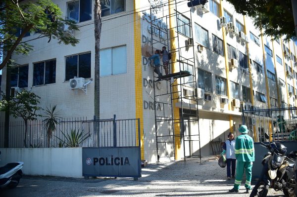 Sede da DH de Niterói, onde ficará nova Cidade da Polícia