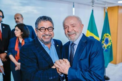 Quaquá e Lula: coordenação da campanha no Rio aprovada pelo diretório estadual é contestada em Brasília