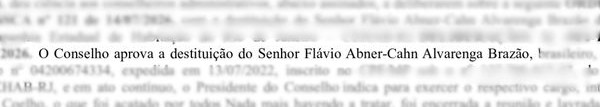 A reformulação da Cehab: filho do deputado Pedro Brazão e sobrinho de Domingos e Chiquinho é demitido da Diretoria de Administração e Finanças 62 aguardadndo 11