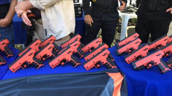 novo armamento da Guarda Municipal