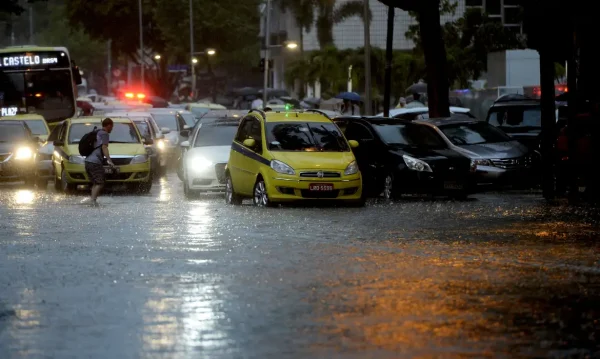 Chuva no Rio Maricá