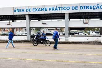 Exame prático do Detran-RJ — Foto: Divulgação