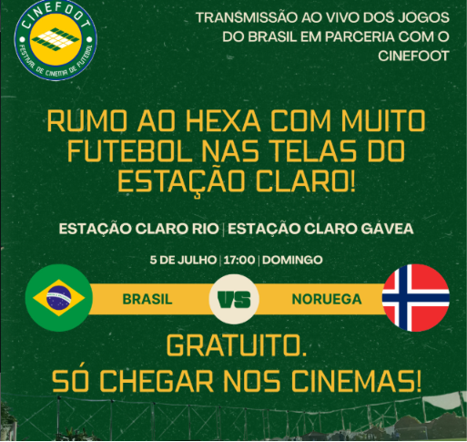 Bora lá: jogo do Brasil no cinema, festival de harpas e arraiá no Museu marcam o fim de semana no Rio 62 image 15