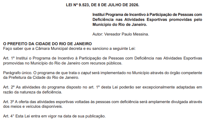 Rio cria programa que incentiva a participação de pessoas com deficiência e autistas no esporte 62 image 24