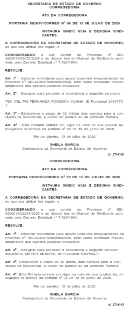 Pente-fino: Corregedoria da Secretaria de Governo comandada por delegado do GSI abre cinco sindicâncias e substitui comissões de investigações em andamento 63 image 53