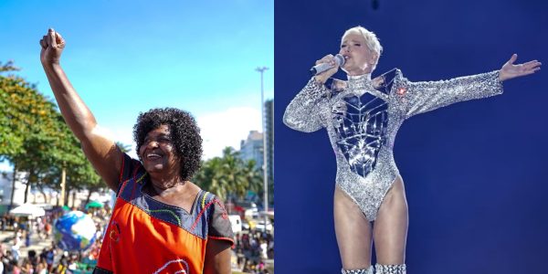 Benedita da Silva e Xuxa Meneghel