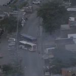 onibus barricadas