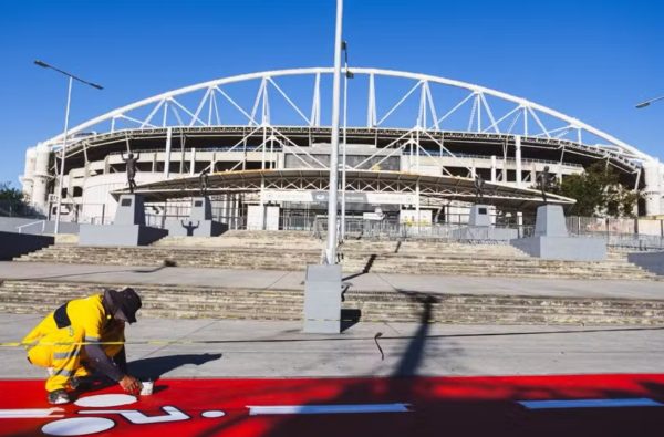 Novo circuito para corrida e caminhada: pista de dois quilômetros no entorno do Estádio Nilton Santos passa por revitalização completa