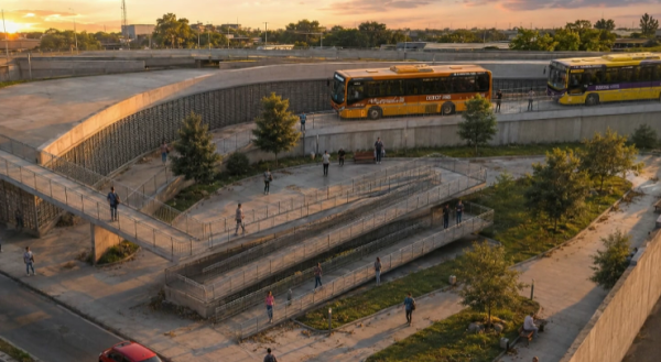 projeto do novo terminal em Campo Grande