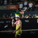 João Fonseca durante uma edição do Rio Open. O principal torneio de tênis da América do Sul teve R$ 15,8 milhões em incentivo fiscal autorizados pelo Governo do Estado para a edição de 2027.