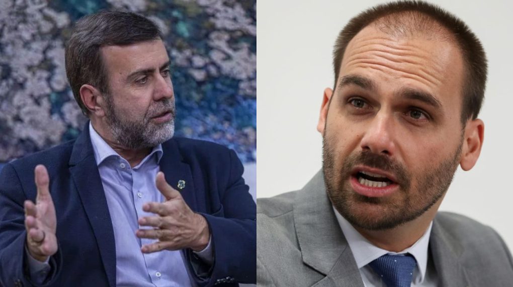 Marcelo Freixo anunciou, através das redes sociais, que vai entrar com uma ação no Ministério Público Federal (MPF) contra Eduardo Bolsonaro