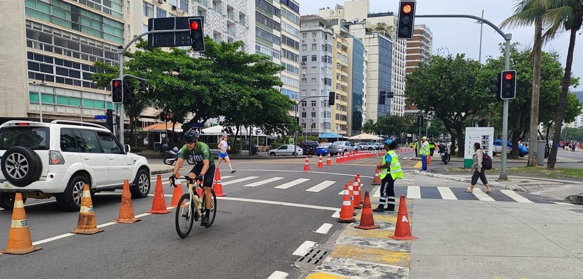 Teste de Ciclofaixa no Rio