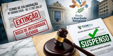 Decisão do TCMRio suspendeu a tentativa da Prefeitura do Rio de rescindir um contrato de R$ 17,2 milhões com base em uma avaliação de "risco de integridade elevado". —