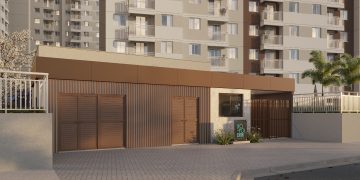 Nova Leopoldina Ramos: imobiliária lança residencial de duas torres na Zona Norte, estimado em R$ 350 milhões 10 Projeto da fachada do Nova Leopoldina Ramos