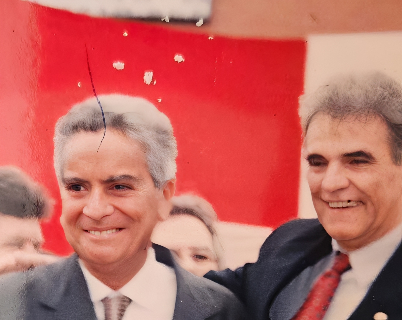 Aos 92 anos, ex-deputado Almir Rangel volta às urnas no Rio 49 Almir Rangel e Marcelo Alencar