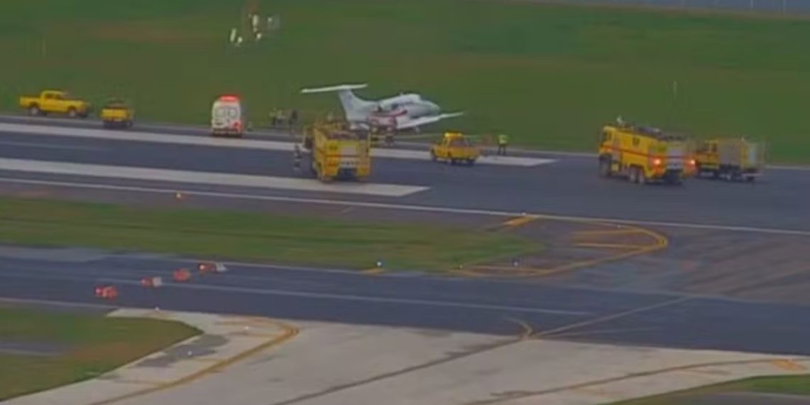 Avião no Santos Dumont