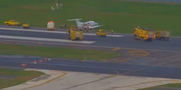 Avião no Santos Dumont