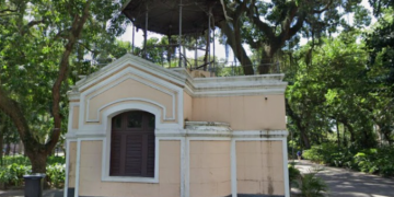Coreto do Museu da República, no Catete.
