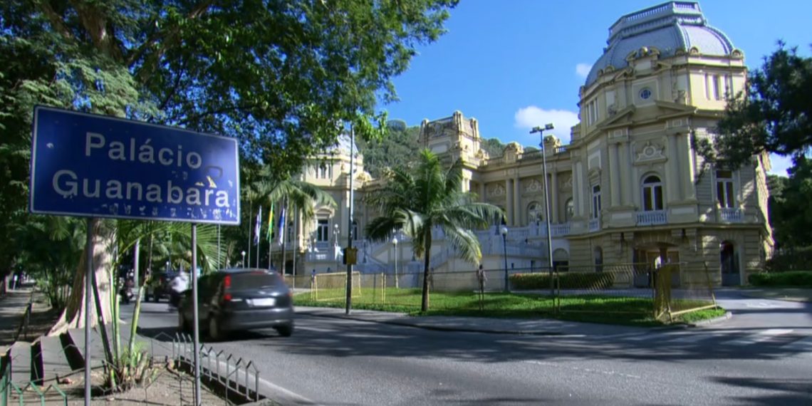 Palácio do Guanabara, sede do governo do estado, que renegociou dívidas pelo Propag