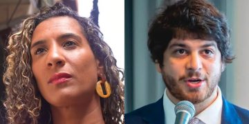 Abriu a carteira: Walter Salles doou R$ 200 mil para campanhas de Anielle Franco e Chico Rubens Paiva 1 Anielle Franco, à esquerda, e Chico Rubens Paiva, à direita