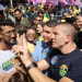 Ao lado de Douglas Ruas em Nova Iguaçu, Flávio Bolsonaro manda recado a criminosos: ‘metam o pé até o final do ano’