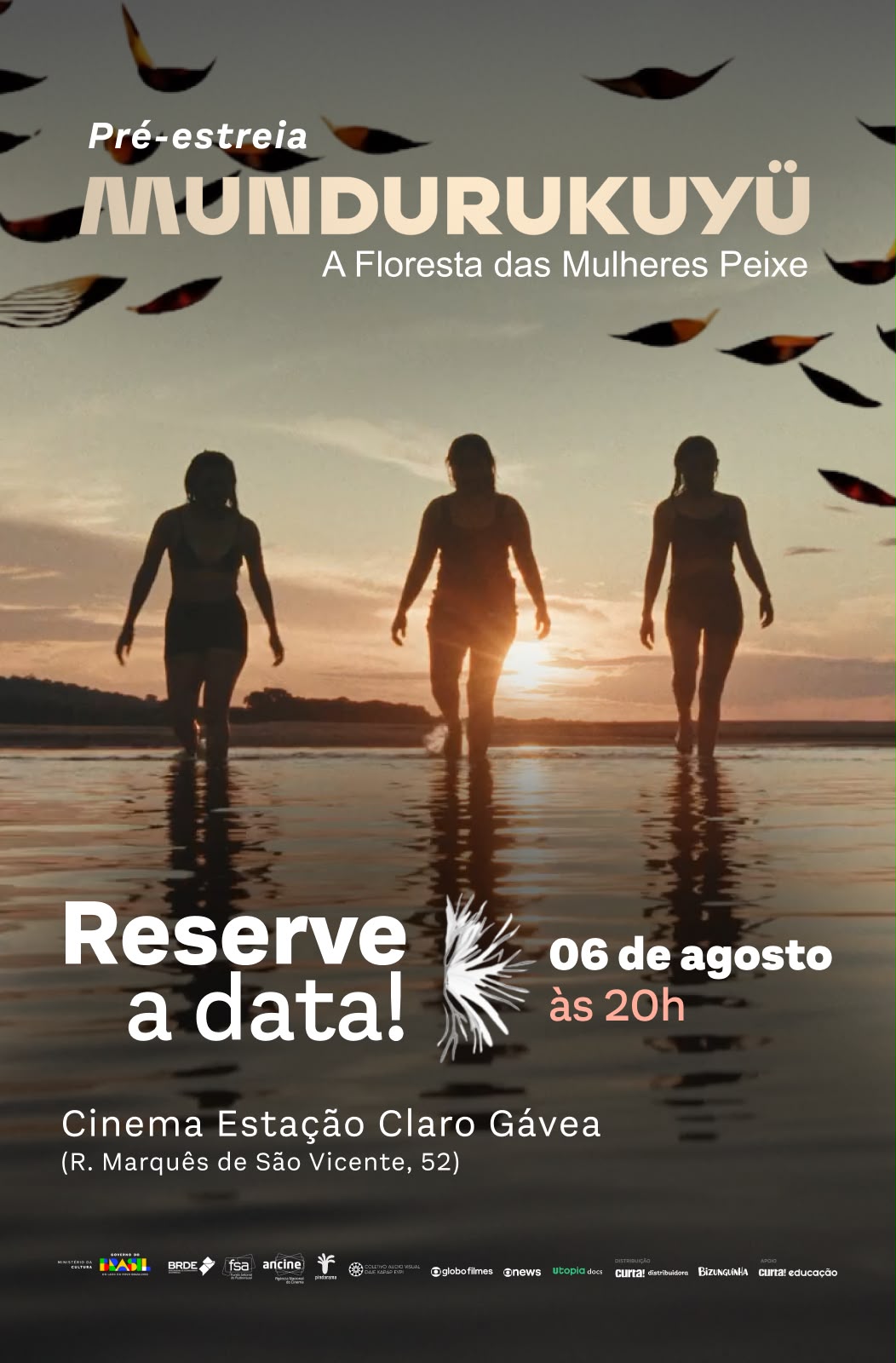 Estáção Claro Gávea tem exibição especial de primeiro longa dirigido por mulheres indígenas 48 Filme Mundurukuyü