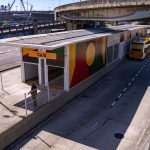 Estação Caju do corredor Transbrasil do BRT