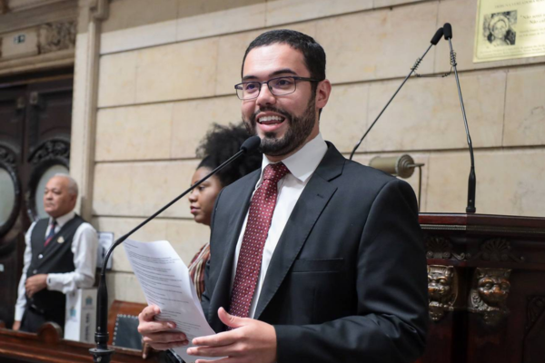 Pix eleitoral: Luiz Lima mantém liderança na arrecadação, e Pedro Duarte se aproxima com novo aporte de R$ 62,7 mil 48 Pedro Duarte na Câmara do Rio