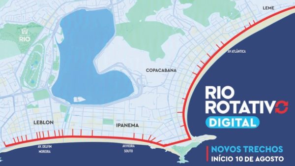 Aplicativo Rio Rotativo Digital tem falhas em áreas da Zona Sul nesta segunda (10) 48 Rio Rotativo Digital