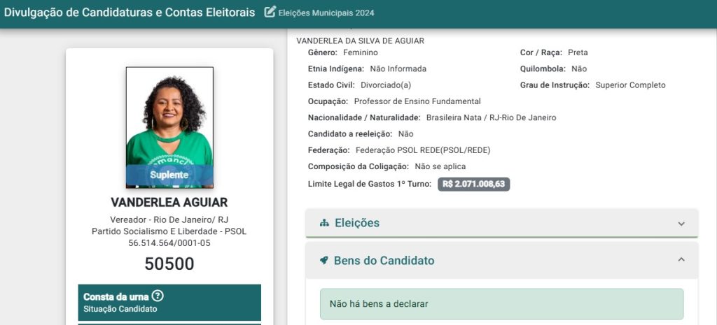 anderléa Aguiar - Bens 2024