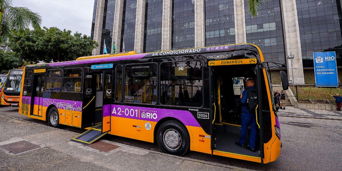 Novos ônibus do Sistema Rio