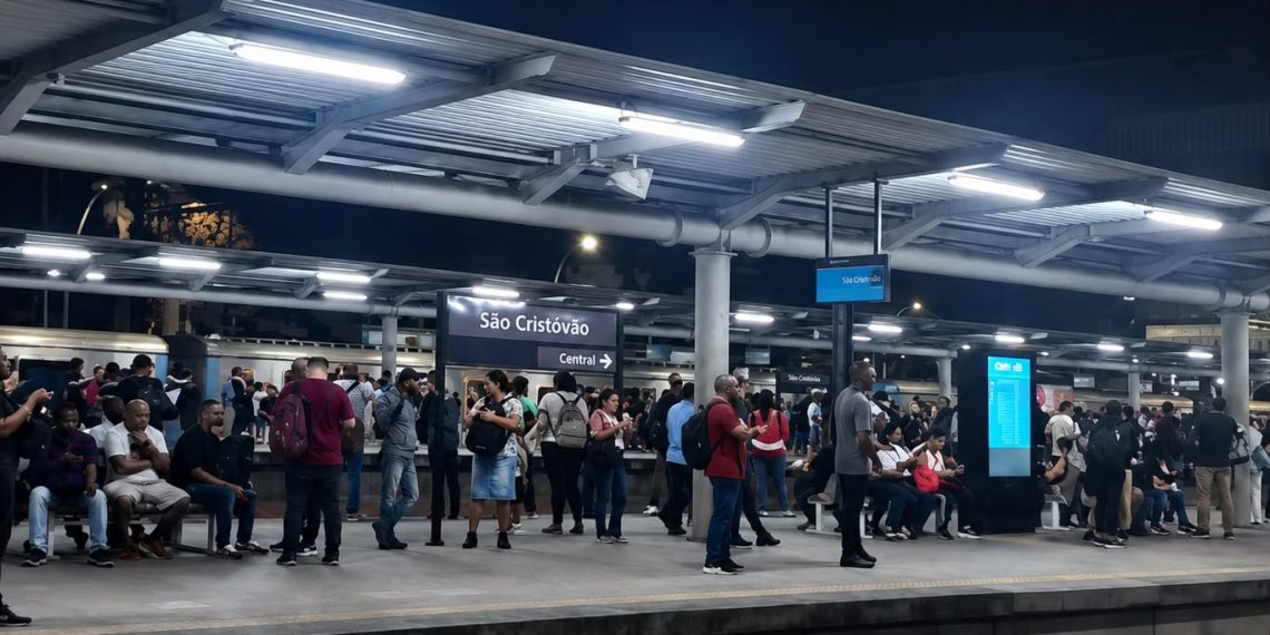 Falta de energia no trem
