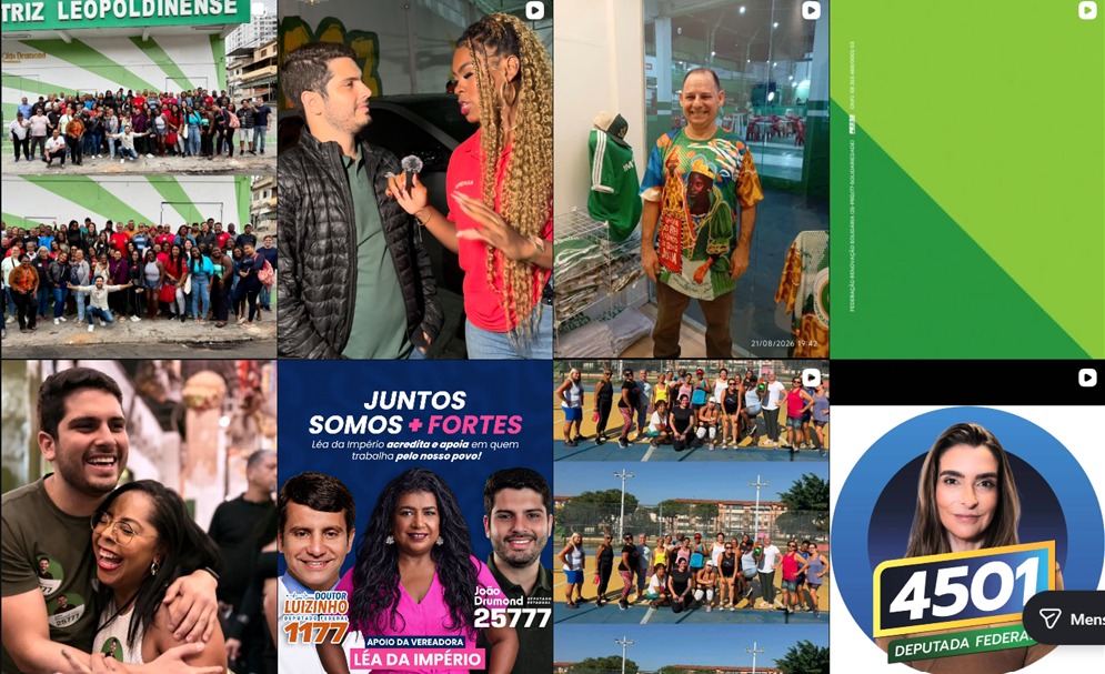 Outras postagens que fazem referência à candidatura de João Drumond