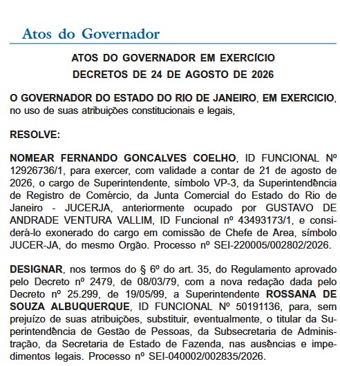 Couto troca elenco sem mudar o roteiro: vice-presidente do Proderj deixa o cargo em dia de poucas mudanças no Guanabara 51 WhatsApp Image 2026 08 25 at 08.12.15
