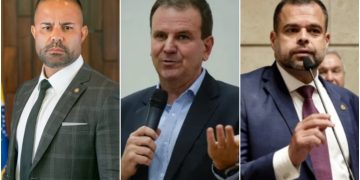 Eduardo Paes e primos Poubel