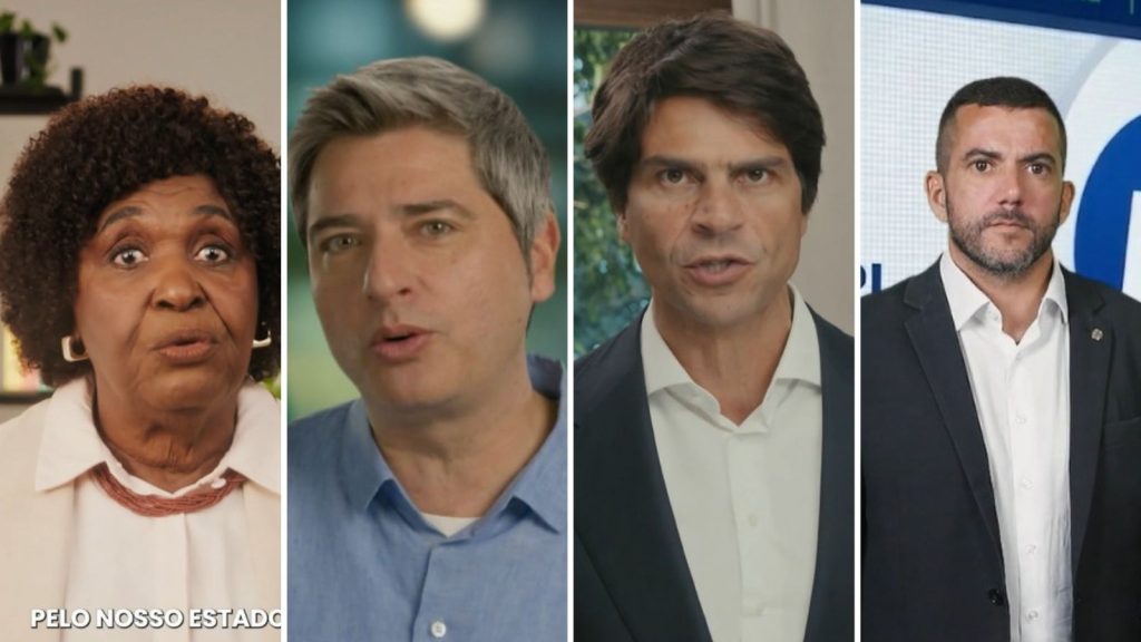 Na estreia da propaganda eleitoral na TV, Jordy e Portinho apostam em relação com Bolsonaro, Benedita relembra trajetória e Pedro Paulo diz que grupo do PL ‘destruiu’ Rio