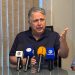 Anthony Garotinho (Republicanos) durante coletiva de imprensa