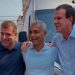 Após deixar o PL e apoiar Eduardo Paes, Romário declara voto em candidato do PSD para a Alerj 56 Guilherme Schleder, Romário e Eduardo Paes