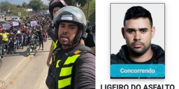 Liderança dos motoboys no Rio, 'Ligeiro do Asfalto' será candidato a deputado federal pelo Avante 1 motoboy Ligeiro do Asfalto