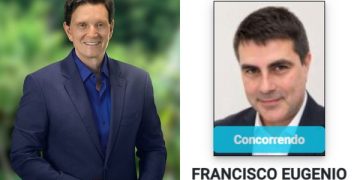 Marcelo Crivella e seu segundo suplente Francisco Eugenio, o candidato mais rico