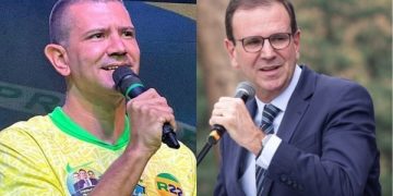 Douglas Ruas e Eduardo Paes