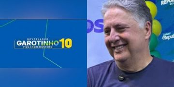 Nome e número de Anthony Garotinho (Republicanos) apareceram no horário eleitoral gratuito nesta sexta-feira (28)