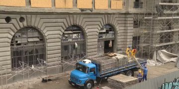 Anunciada para este ano em comemoração ao centenário, entrega das obras de restauração do prédio histórico da Estação Leopoldina é adiada para 2027 10 Anunciada para este ano em comemoração ao centenário, entrega das obras de restauração do prédio histórico da Estação Leopoldina é adiada para 2027