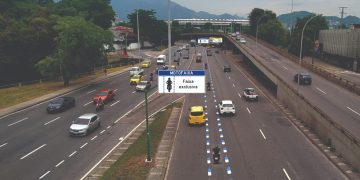 Prefeitura do Rio cria novas motofaixas na Lagoa-Barra e nos elevados Freyssinet e Rufino Pizarro 10 motofaixas no Rio